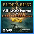Elden Ring PS4 PS5 PC XBOX - All Weapons Armor Talismans Max level 2B Runes⚡