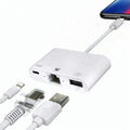 EnM 0526, Netzwerk-Adapter, Lightning zu Ethernet, USB, 3-in-1