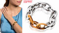 ESPRIT Damen Armband Edelstahl Tortoise Big Link ESBR11606B210 UVP: 89,90 €
