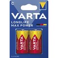 Varta Longlife Max Power Baby Alkali Mangan Batterien LR14/C 1,5V 2 Stück