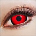 Mini Sclera Rot Farbige Kontaktlinsen Halloween Karneval Crazy Kostüm Zombie