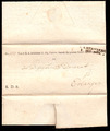 Bayern R.3.NÜRNBERG/5.JUL.1814 auf Vorphila-Briefhülle n.Erlangen,Feuser 2547-14