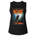 AC/Dc Let There Be Rock Damen Muskel Tank T-Shirt Band Merch