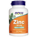 Now Foods Zinc (Zinc) 50 mg 250 Tabletten