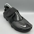 Nike Air Rift schwarz Leder Turnschuhe Split Toe Vintage 308662-011 Herren UK 9