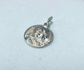 Kleine Pilger Medaille Papst Pius VII. ROM 15mm-1,74g#j524