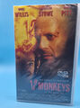 12 Monkeys | Bruce Willis, Brad Pitt, Madeleine Stowe | 1996 | VHS (NEU, OVP)