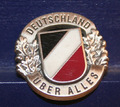 Ausverkauf   Pin DEUTSCHLAND ÜBER ALLES Schwarz Weiss Rot Metall Neu 353