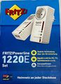 AVM FRITZ!Powerline 1220E LAN Steckdose 2er Set Duo Adapter bis 1.200 MBit/s OVP