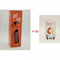 Air up Starter-Set  Trinkflasche BPA-frei Anthrazit 650 ml +Pods Himbeer/Zitrone