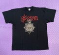 T-Shirt Herren Saxon XXL 2XL schwarz