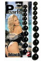 Analkugeln Anal Pearls Black Analkette Sehr biegsam Gleitfreudiges Material