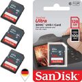 SanDisk Ultra SD Speicherkarte 32GB 64GB 128GB UHS-I Card
