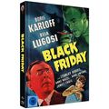 Mediabook BLACK FRIDAY Cover A BORIS KARLOFF + BELA LUGOSI BLU-RAY DVD Cover A