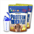 ++ Weider Protein 80 Plus Eiweiss (2 x 500g Beutel) + BONUS Shaker ++
