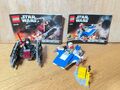 LEGO Star Wars: A-Wing vs TIE Silencer Microfighters 75196 komplett Top Zustand