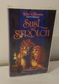 Susi und Strolch - Walt Disney - VHS - Videokassette