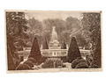Ansichtskarte, Potsdam, Schloss Sanssouci, Terrasse mit gr. Fontaine,  gel 1932