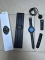 Samsung Galaxy Watch3 SM-R840 45mm Mystic Silver Edelstahlgehäuse mit Schwarz...