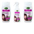 Keratin Haarpflege Set Chinin Shampoo Spülung Kur Anti Haarausfall Sprühkur Haar