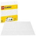 LEGO 11010 Classic Weiße Bauplatte 25 cm x 25 cm für Winter-Sets, Grundplatte
