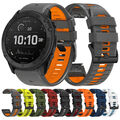 Quick Fit Uhrenarmband für Garmin Fenix 7X 7 6 6X Pro 5 5X Plus Silikon Armband