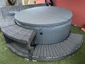 Whirlpool Softub Poseidon+ mit Umrandung