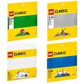 LEGO Classic Bau-/Grundplatten 32x32 48x48 blau grau weiß grün NEU & OVP
