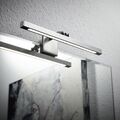 LED Schrankaufbau-/Bilderleuchte WD13 Atelier Galerie Lampe Chrom B-Ware