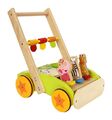 Lauflernwagen Tierparade aus Holz Tiere Spielwagen Laufwagen für Kinder Babys