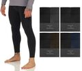 2 Thermo- Funktions-Leggings Herren Innenfleece Skiunterwäsche lange Unterhosen