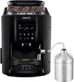 Krups Essential Kaffeevollautomat mit Milchschlauch, 2-Tassen-Funktion, LCD-Disp
