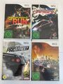4 Nintendo WII Need for Speed Spiele Carbon Run Undercover Pro Street