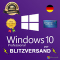W1ND0WS 10 Pro Vollversion für 32 & 64 Bit key Deutsch professional DE ESD
