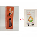 Air up Starter-Set  Trinkflasche BPA-frei Anthrazit 650 ml + Pods Ice Tea Peach