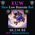 EUW LoL Account Snow Day Ziggs League of Legends Safe Smurf Unranked Fresh Smurf