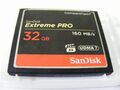 32GB Compact Flash Card Extreme PRO 160MB/s ( 32 GB CF Extreme PRO ) SanDisk