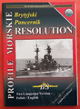 Warships - BS Profile Morskie 54, The British Battleship HMS RESOLUTION