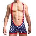 Sexy Herren Unterwäsche mit amerikanischer Flagge, Slips, Tangas, Shorts,