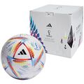 adidas Al Rihla League Fußball WM 2022 Katar in Geschenkbox weiß/pantone H57782