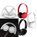 Over Ear Kopfhörer mit Kabel Headset HiFi Sound Musik Stereo Klinke Headphones