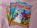 Phantom Hefte Nr. 1, 2 und 3 – Original Bastei Ausgaben
