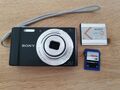 Sony Cyber-shot DSC-W810 20.1 MP Digitalkamera - Schwarz (defekt)