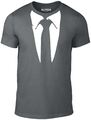 Anzug T-Shirt - Lustiges T-Shirt Retro Mode Fliegen Smoking Smart Witz Kostüm Krawatte