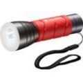 VARTA Taschenlampe Outdoor Sports F10 Taschenlampe inkl. 3x LONGLIFE Power AAA Batterien, rot|schwarz
