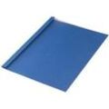 50 LMG Thermo-Bindemappen blau Leinenkarton für 20 - 30 Blatt