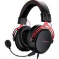 Mipow MiPow Gaming Over Ear Headset kabelgebunden Stereo Schwarz, Rot Mikrofon-Rauschunterdrückung Lautstärkeregelung