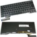 Original Laptop-Tastatur Notebook Keyboard Ersatz Grau Deutsch qwertz ersetzt Fujitsu Siemens MP-12S26003D85W (mit Rahmen & Hintergrundbeleuchtung)