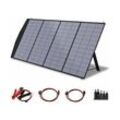 Faltbares Solarpanel 200W Solarmodul Solarladegerät Speziell us Solarzelle mit MC-4 Ausgang für Tragbare Powerstation Solargenerator Camping