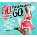 Popcorn Oldies: 50s & 60s Greatest Hits - Various. (CD)